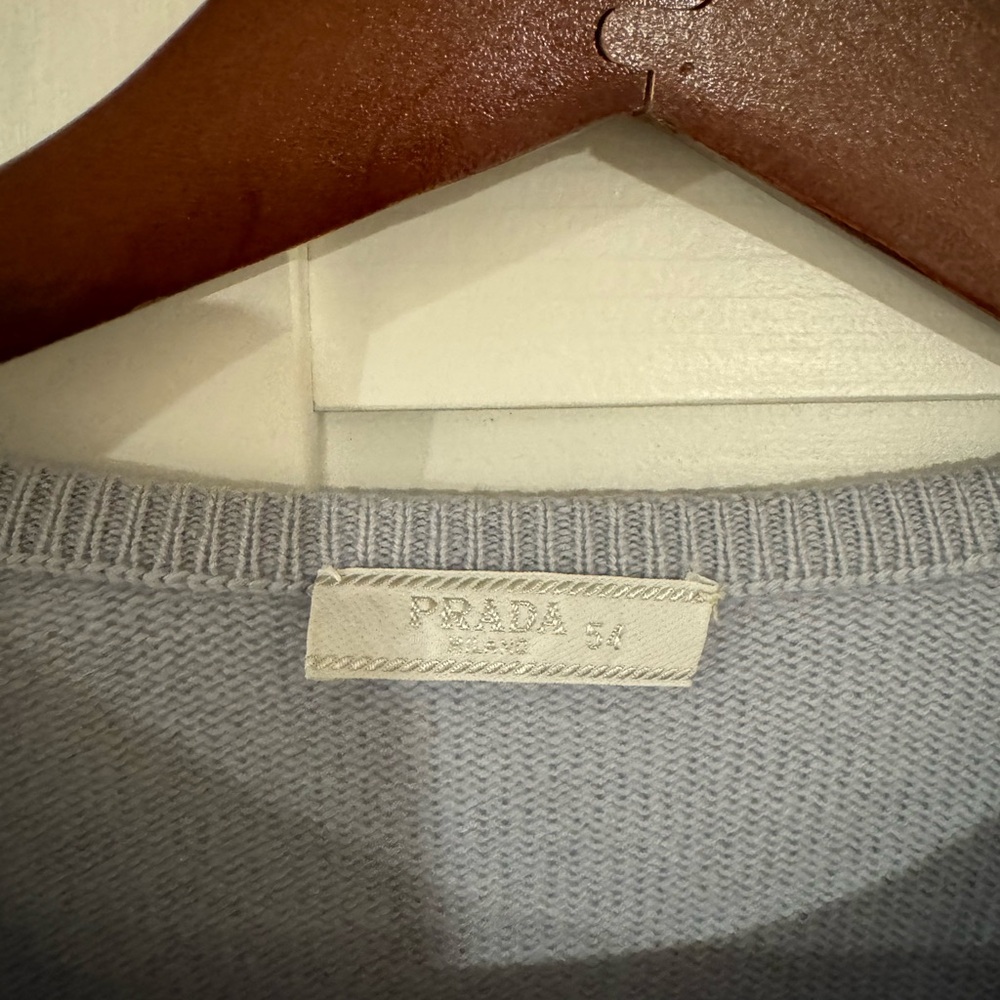 Prada 54 Baby Blue Sweater